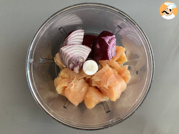 Kycklingnuggets med Air Fryer - Beredning steg 1