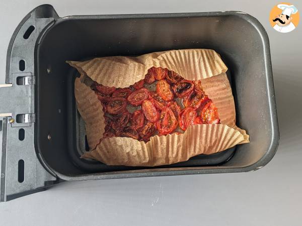 Confiterade tomater i luftfryser - Beredning steg 4