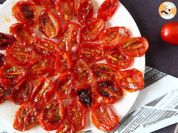 Confiterade tomater i luftfryser - Beredning steg 5