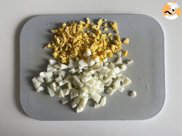 Rysk sallad med hemgjord majonnäs - Beredning steg 6