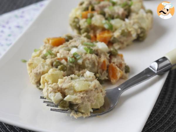 Rysk sallad med hemgjord majonnäs - Beredning steg 9