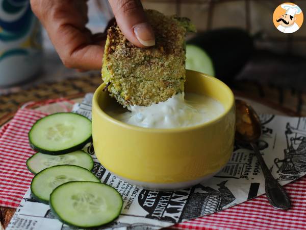 Burgare med zucchini och potatis i luftfritös - Beredning steg 9
