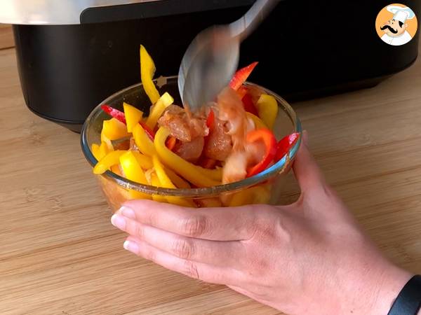 Fajitas på Air Fryer: en utsökt fyllning på nolltid! - Beredning steg 2