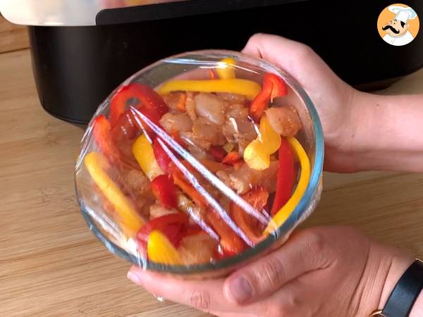 Fajitas på Air Fryer: en utsökt fyllning på nolltid! - Beredning steg 3