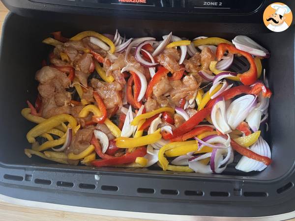 Fajitas på Air Fryer: en utsökt fyllning på nolltid! - Beredning steg 4