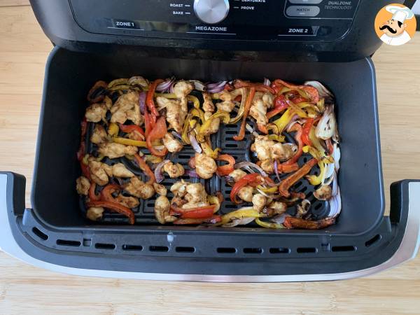 Fajitas på Air Fryer: en utsökt fyllning på nolltid! - Beredning steg 5