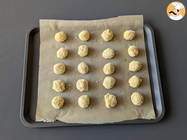 Mozzarelline i luftfritös - Beredning steg 6