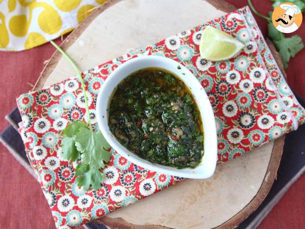Chimichurri-sås: den perfekta såsen för dina grillfester och asados. - Beredning steg 5