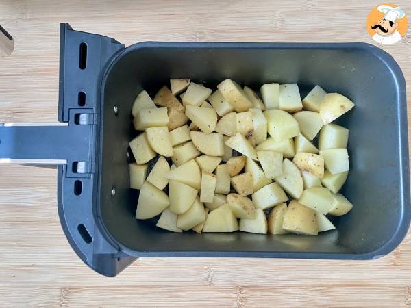 Ugnsrostad potatis i luftfritös - Beredning steg 3