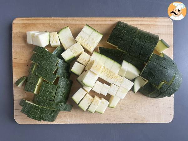 Hur tillagar jag zucchini i Air Fryer? - Beredning steg 1
