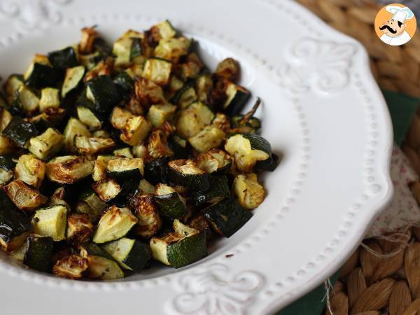 Hur tillagar jag zucchini i Air Fryer? - Beredning steg 4