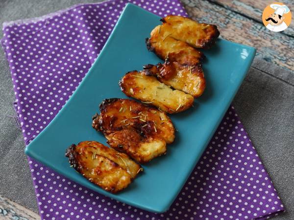 Halloumi med honung grillad i Air Fryer - Beredning steg 4