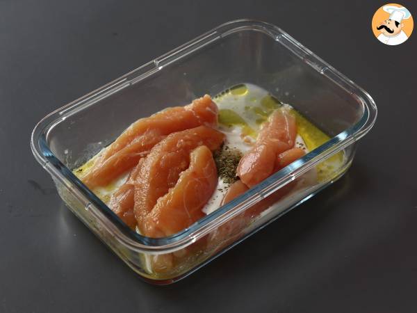 Kycklinggyros, den grekiska smörgåsen du kommer att älska! - Beredning steg 2