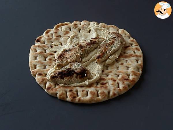 Kycklinggyros, den grekiska smörgåsen du kommer att älska! - Beredning steg 5