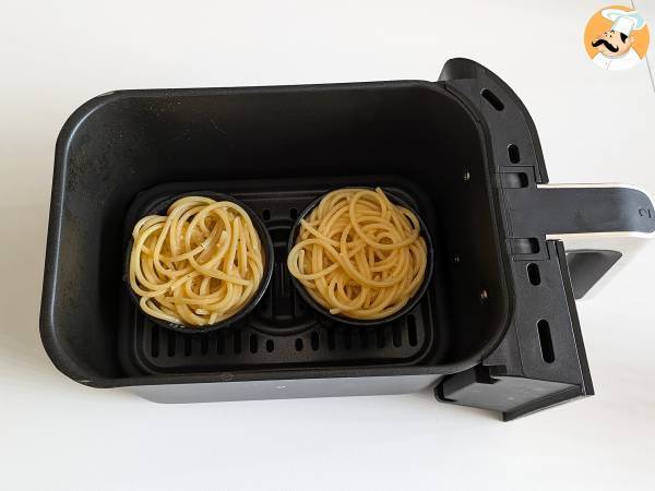 Pastaomelett i luftfritös - Beredning steg 6