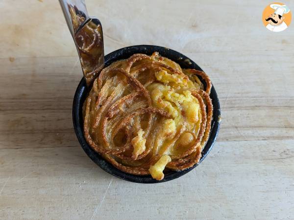 Pastaomelett i luftfritös - Beredning steg 7