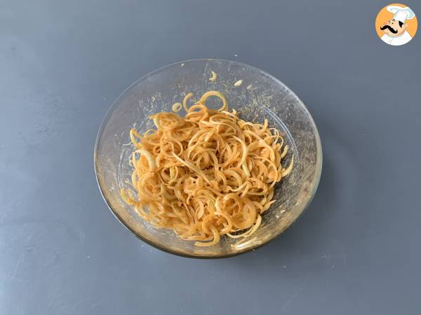 Krispiga lökar i Air Fryer - super krispiga och välsmakande - Beredning steg 4