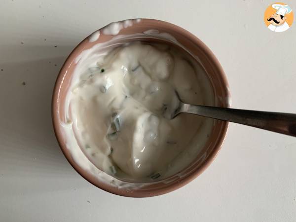 Krämig deluxe-sås, hemligheten med potatissås avslöjad! - Beredning steg 2