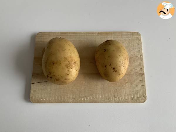 Hur gör man krispiga pommes frites i Air Fryer? - Beredning steg 1