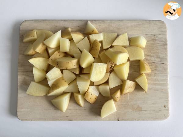 Bakad potatis med chimichurri - Beredning steg 1