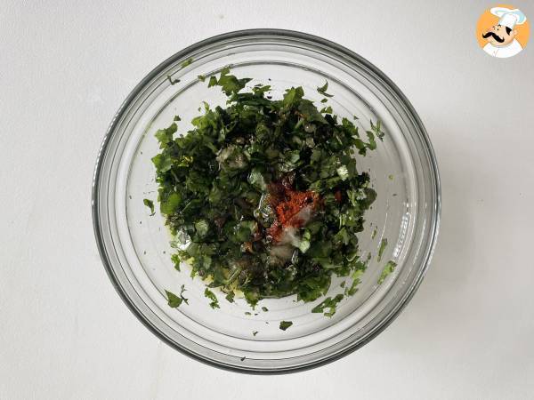 Bakad potatis med chimichurri - Beredning steg 5