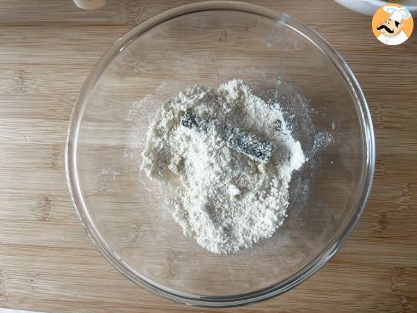 Zucchinifrites i Air fryer - Beredning steg 4