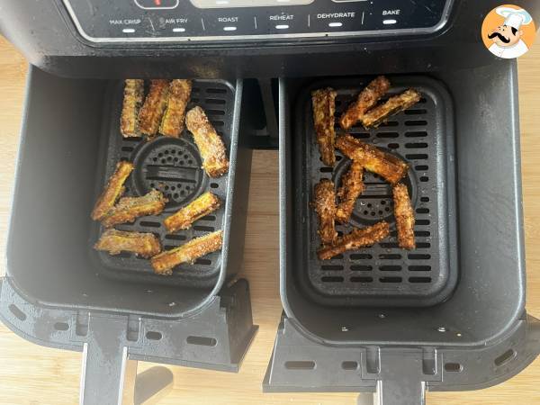 Zucchinifrites i Air fryer - Beredning steg 6