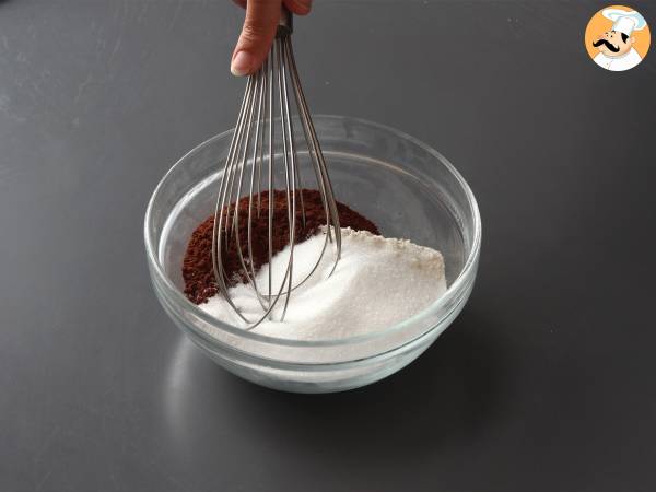 De bästa chokladmuffinsen: stora och saftiga - Beredning steg 1