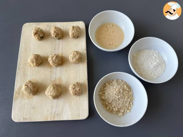 Krispiga tonfiskkakor i Air Fryer: en oemotståndlig aptitretare! - Beredning steg 4