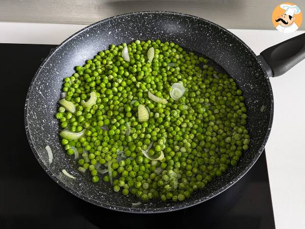 Ärt- och feta köttbullar i luftfryser: välsmakande och mycket snabba att förbereda! - Beredning steg 2