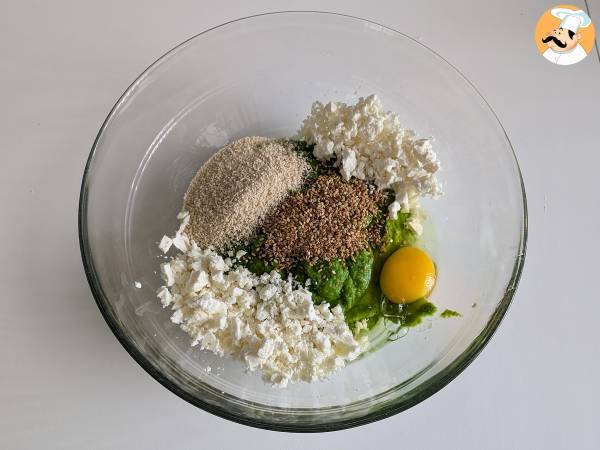 Ärt- och feta köttbullar i luftfryser: välsmakande och mycket snabba att förbereda! - Beredning steg 4