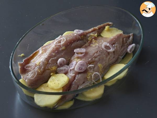 Hur tillagar man makrill i ugnen? - Beredning steg 4