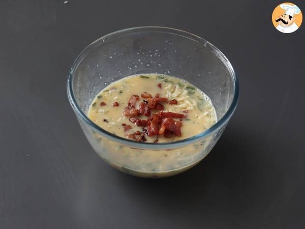 Vad man kan göra med tortillas? Enkla och ekonomiska quiches! - Beredning steg 3
