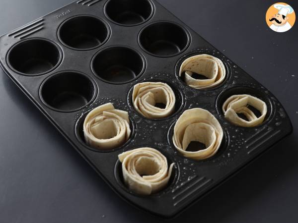 Vad man kan göra med tortillas? Enkla och ekonomiska quiches! - Beredning steg 4