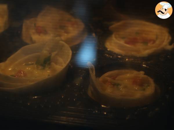 Vad man kan göra med tortillas? Enkla och ekonomiska quiches! - Beredning steg 6