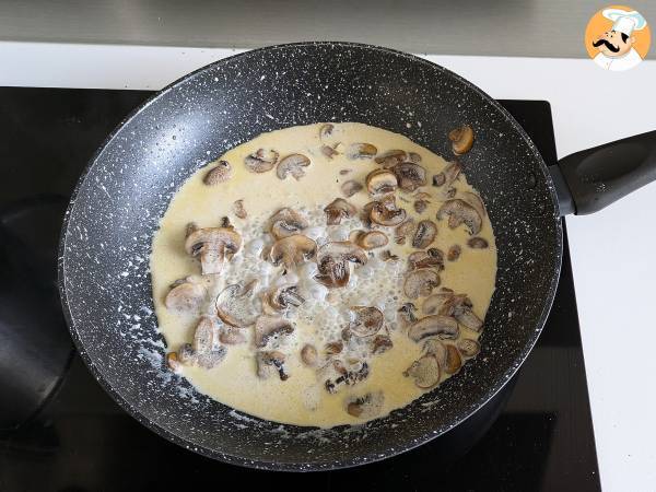 Ärtgnocchi med champinjonsås - Beredning steg 6