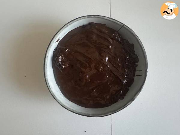 Overnight oats med röd frukt och choklad, en hälsosam och mättande frukost! - Beredning steg 6