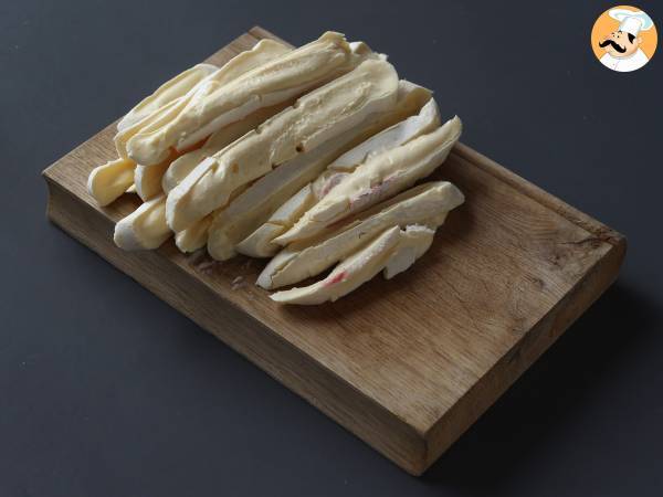 Fyllt igelkottsbröd i tartiflette-stil - Beredning steg 4