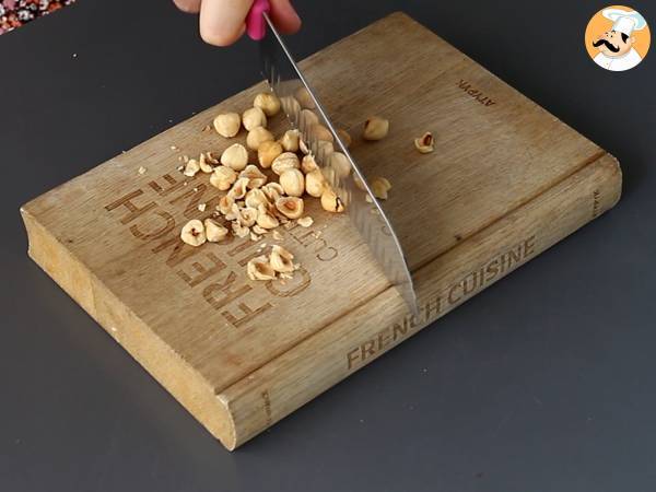 Våfflor med frukt, choklad och vispgrädde - Beredning steg 1