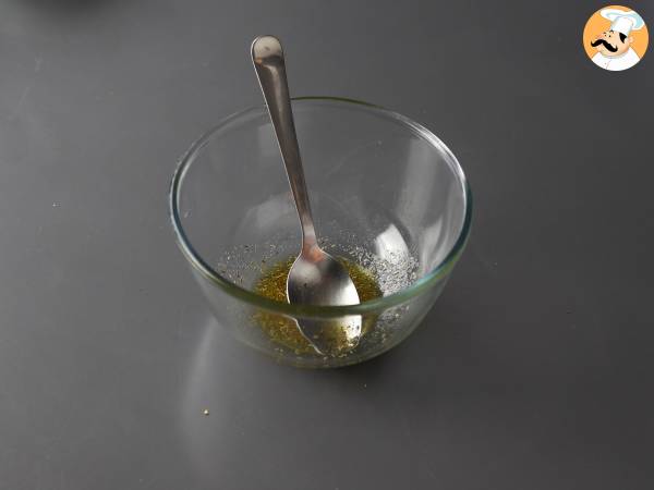 Tatin av pumpa med getost och honung - Beredning steg 2