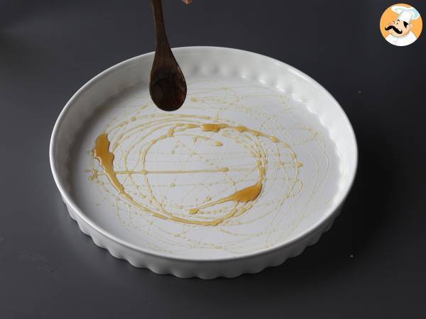 Tatin av pumpa med getost och honung - Beredning steg 6