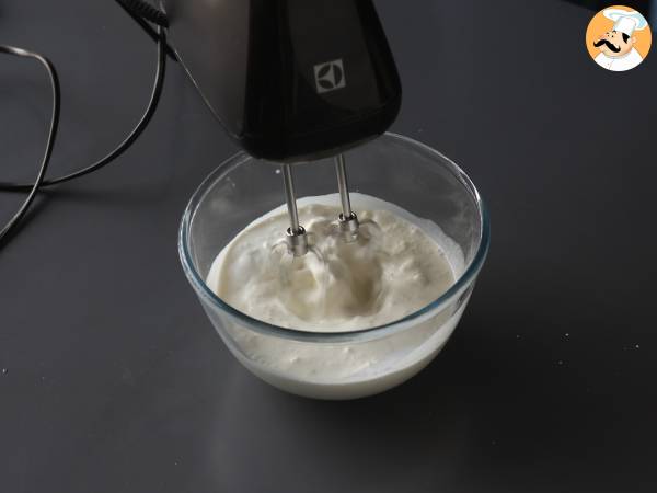 En choklad- och kokosdessert som är både smältande och krispig! - Beredning steg 3