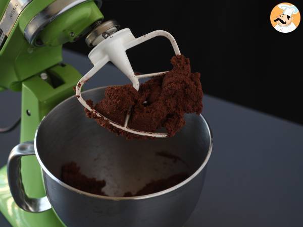 En choklad- och kokosdessert som är både smältande och krispig! - Beredning steg 8
