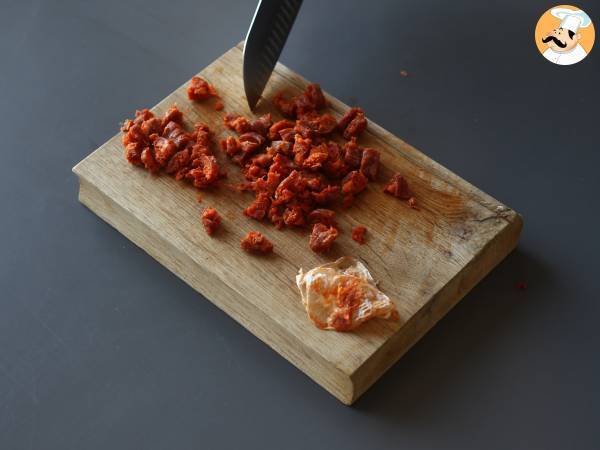 Mjuka och kryddiga chorizomuffins - Beredning steg 1