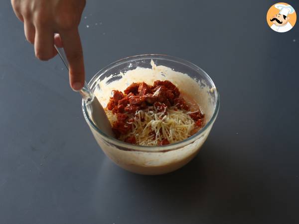 Mjuka och kryddiga chorizomuffins - Beredning steg 4
