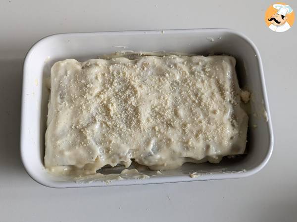 Cannelloni med svamp och korv: en rik och välsmakande huvudrätt - Beredning steg 12