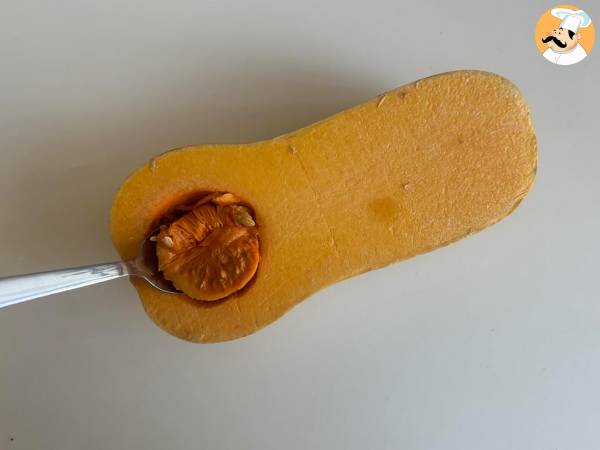 Färsk butternutpasta med endast 2 ingredienser - Beredning steg 1