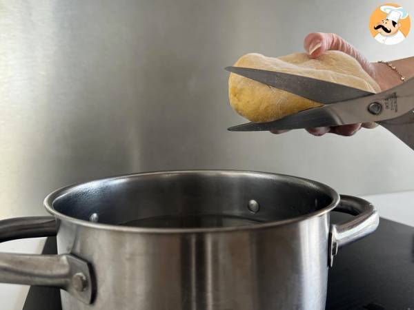Färsk butternutpasta med endast 2 ingredienser - Beredning steg 6