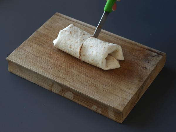 Vad man kan göra med tortillas: En gourmeträtt att dela med pizzasmak! - Beredning steg 7