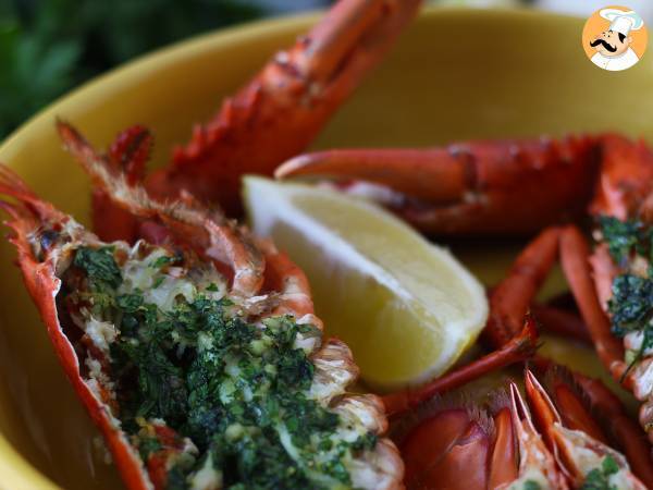Bakad hummer med persilja och citron: enkelhet och elegans vid bordet. - Beredning steg 7